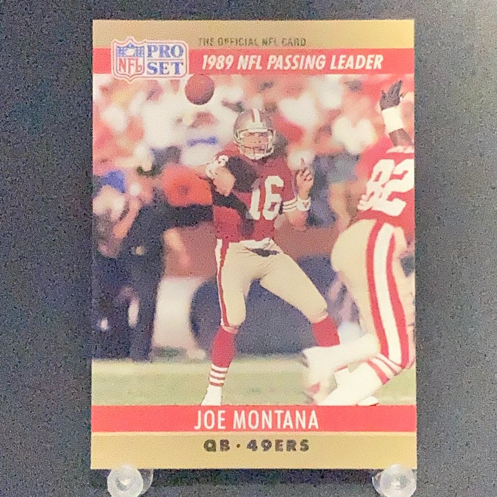 1990 Pro Set Joe Montana Football Card!!